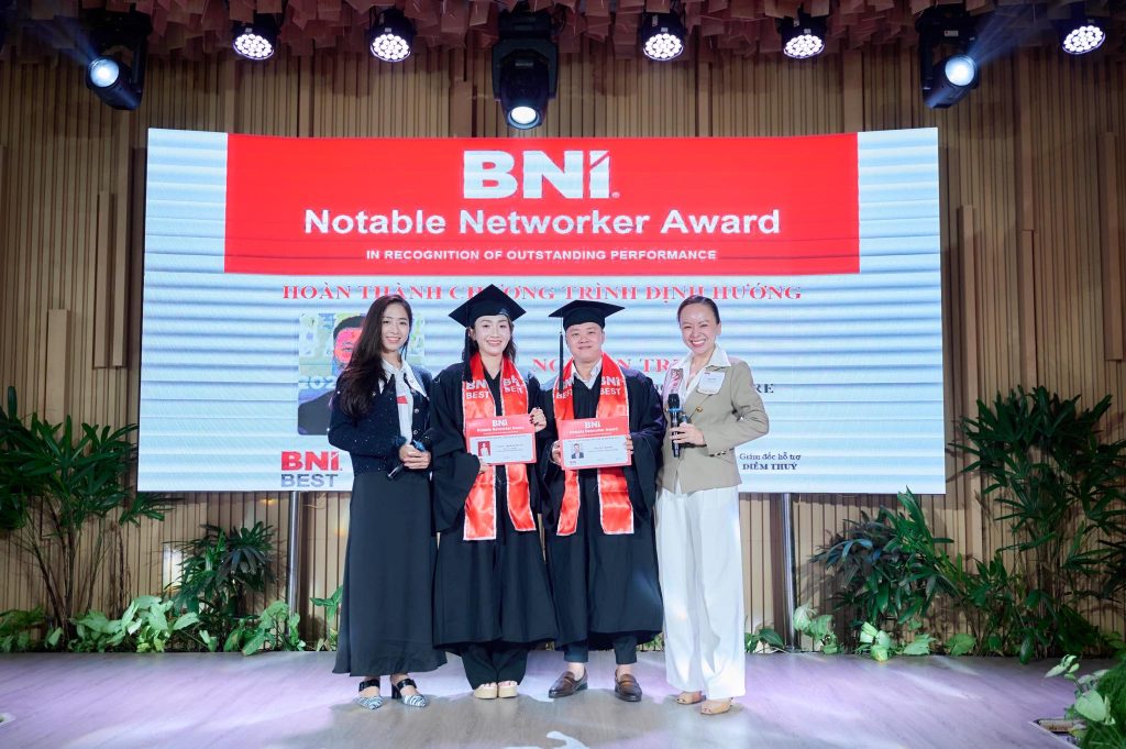 An Phạm nhận ghi nhận tại BNI BEST, năng lực đào tạo định hướng và hỗ trợ doanh nhân