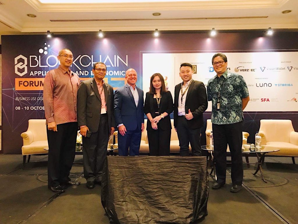 Annie Huỳnh tham dự Blockchain Summit/Conference tại Indonesia, kết nối chuyên gia công nghệ và kinh doanh