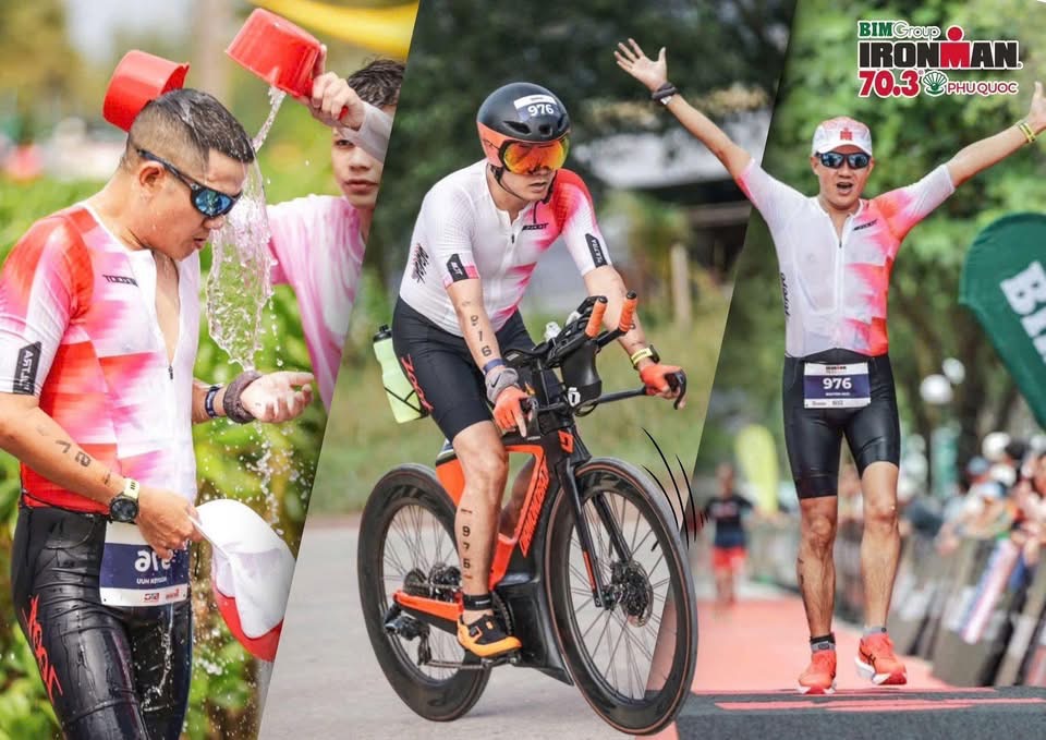 Nguyễn Hữu Tuyên tham gia Ironman 70.3 – tinh thần bền bỉ