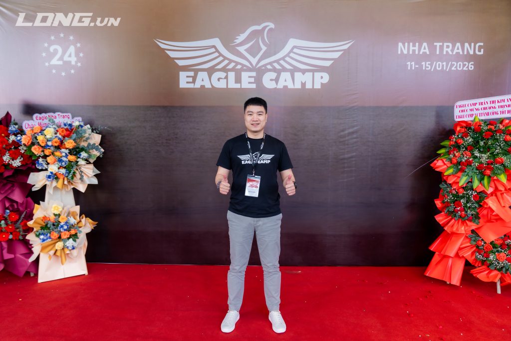 Phan Duy Thiệp tham gia Eagle Camp Nha Trang 2026, hành trình thay đổi tư duy doanh nhân