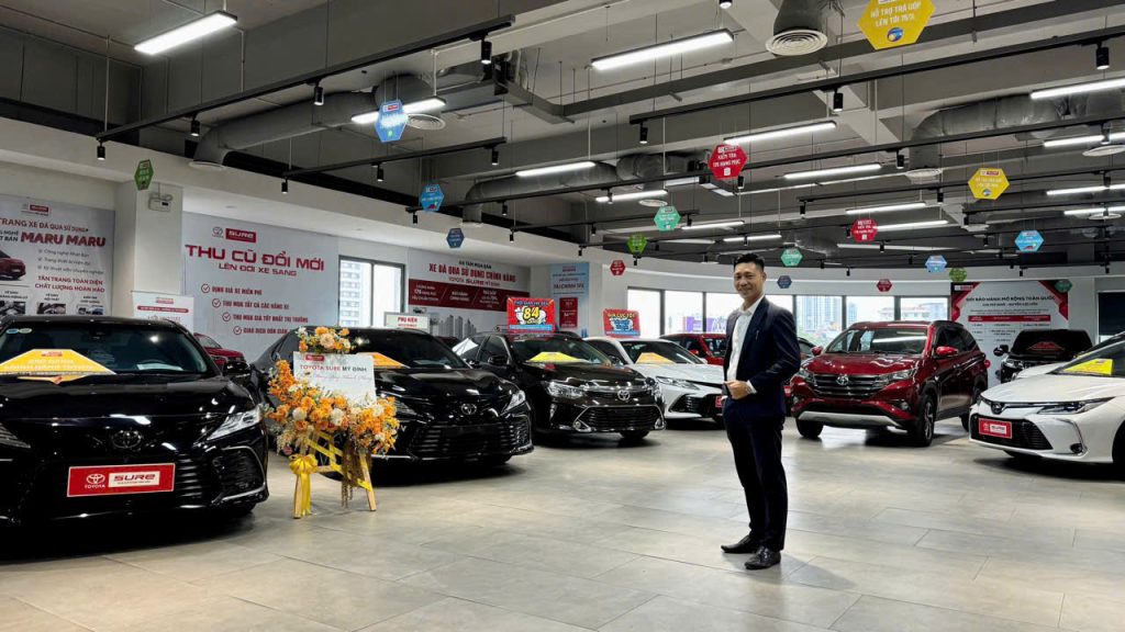 Trương Văn Trung tại Toyota Mỹ Đình, kinh nghiệm thẩm định xe cũ theo tiêu chuẩn hãng